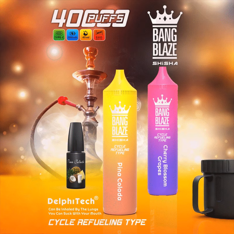 Bang Blaze 40000 40K Puffs Refillable Disposable Vape