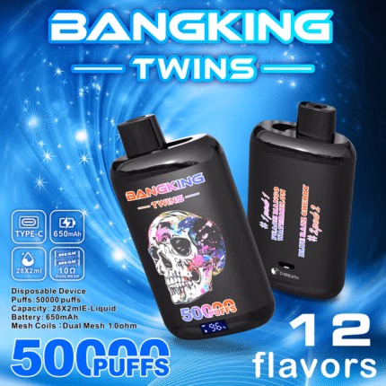 Bang King Twins 50000 50k Puffs Vape jetable