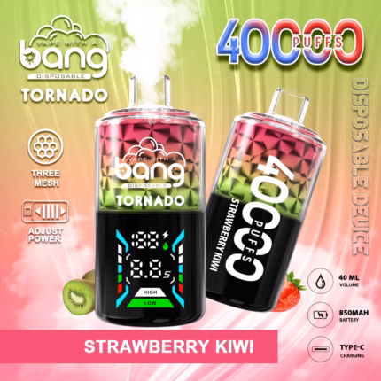 Bang Tornado 40000 40k Puffs Einweg Vape Strawberry Kiwi