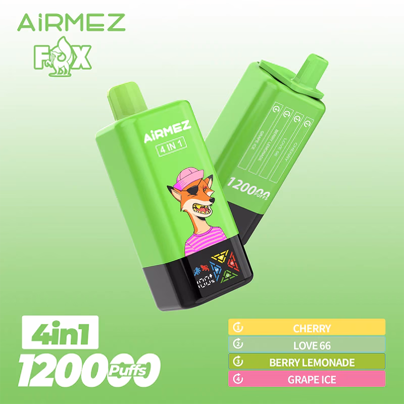 Airmez FOX 4 IN 1 120000 120K Puffs Disposable Vape