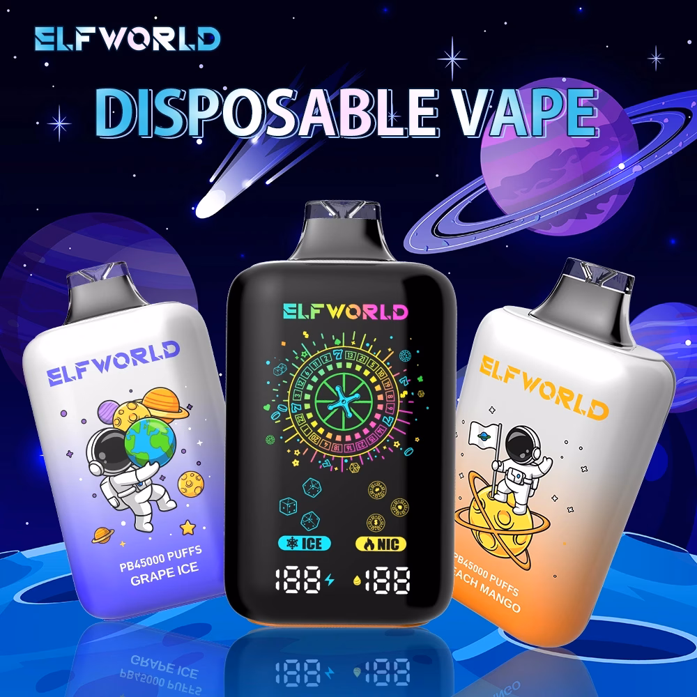 エルフ ワールド PB45000 パフ 使い捨て Vape