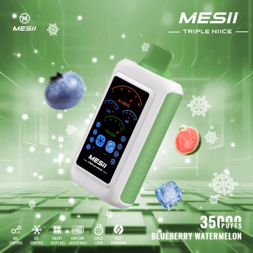 Mesii Triple NIICE 35K Puffs BLUBERRY WATERMELON