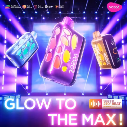 VOZOL RAVE 40000 40K Puffy jednorazowe vape 5% nikotyna