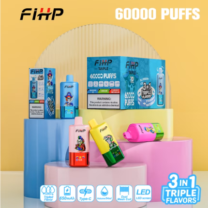 FIHP 3 IN 1 60000 Puffs Disposable Vape