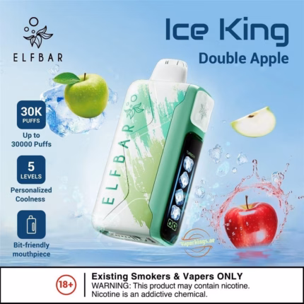 ELFBAR ICE KING 30000 30K Puffs Disposable Vape 5% Nicotine 15 Flavors EU Warehouses Shipping